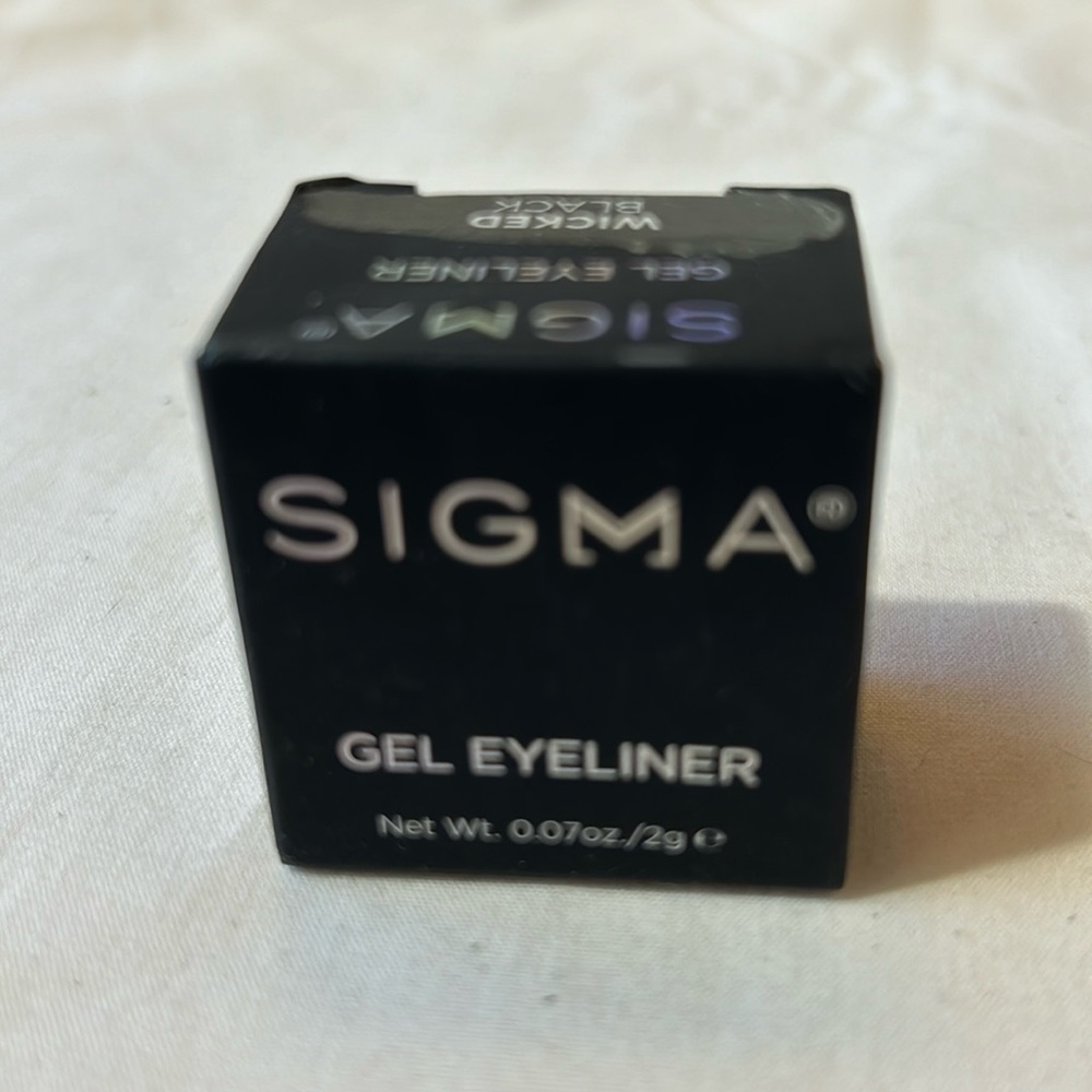 Sigma Gel Eyeliner-Wicked Black NIB - Picture 3 of 11